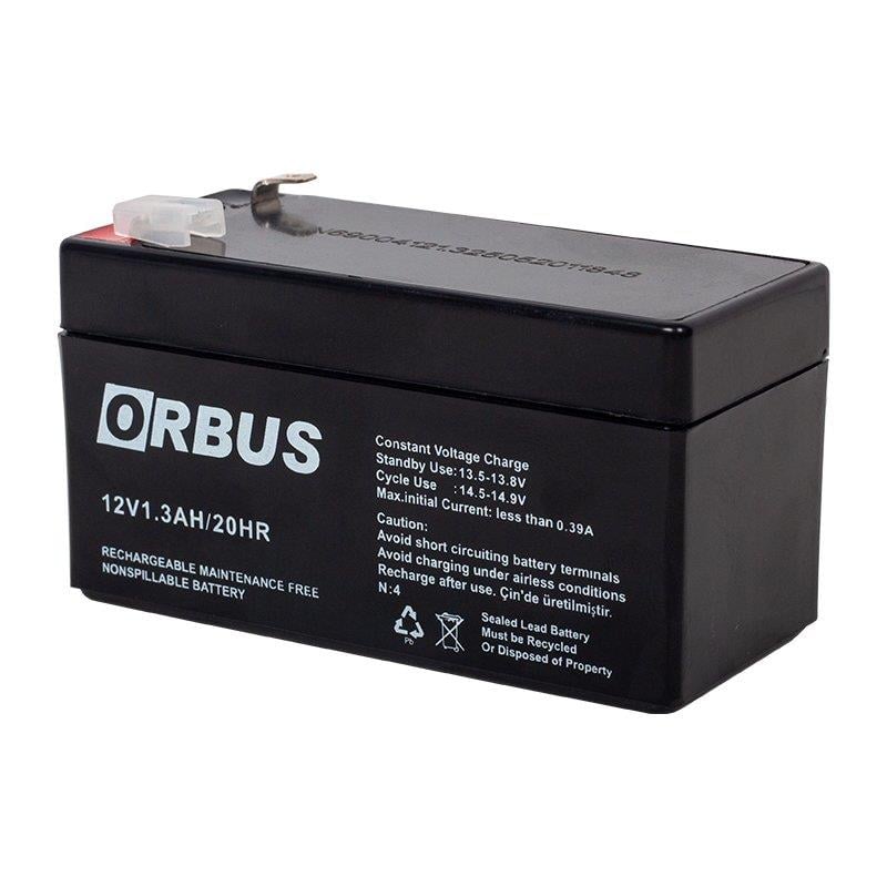 ORBUS 12 VOLT - 3 AMPER AKÜ (134 X 66 X 60 MM)