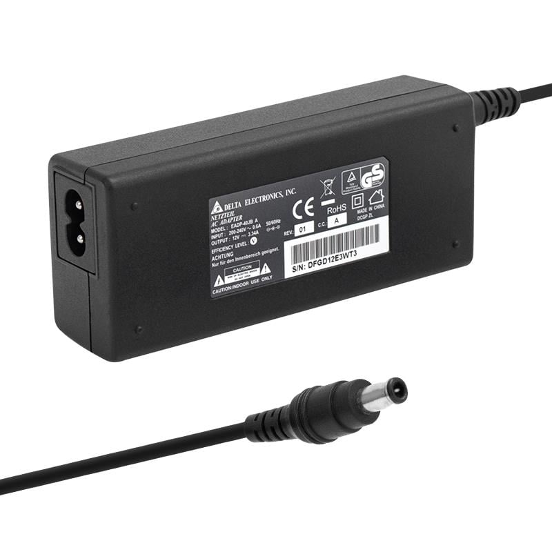 ORJİNAL DELTA EADP-40JB A 12 VOLT - 3.34 AMPER 5.5*3.0 İĞNELİ UÇ PLASTİK KASA ADAPTÖR