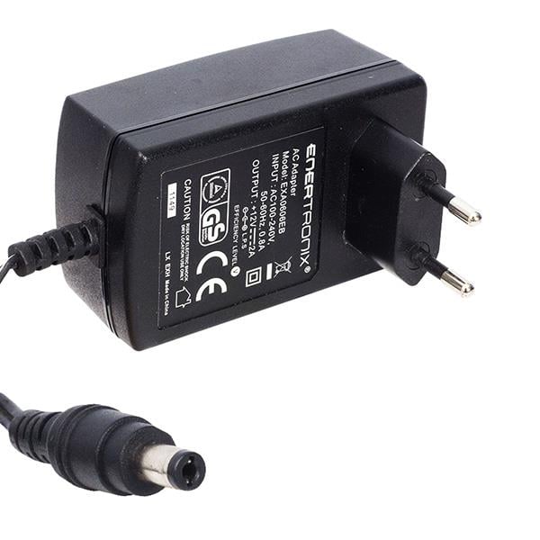 ORJİNAL ENERTRONIX 12 VOLT 2 AMPER 5.5*2.5 UÇLU PLASTİK KASA PRİZ TİPİ ADAPTÖR