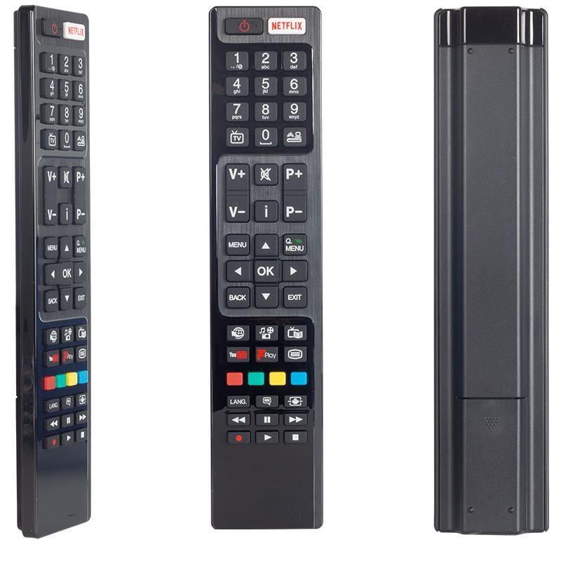 ORJİNAL KL VESTEL RC4848F RC5 30094759 NETFLIX-YOUTUBE-PLAY TUŞLU LCD LED TV KUMANDA