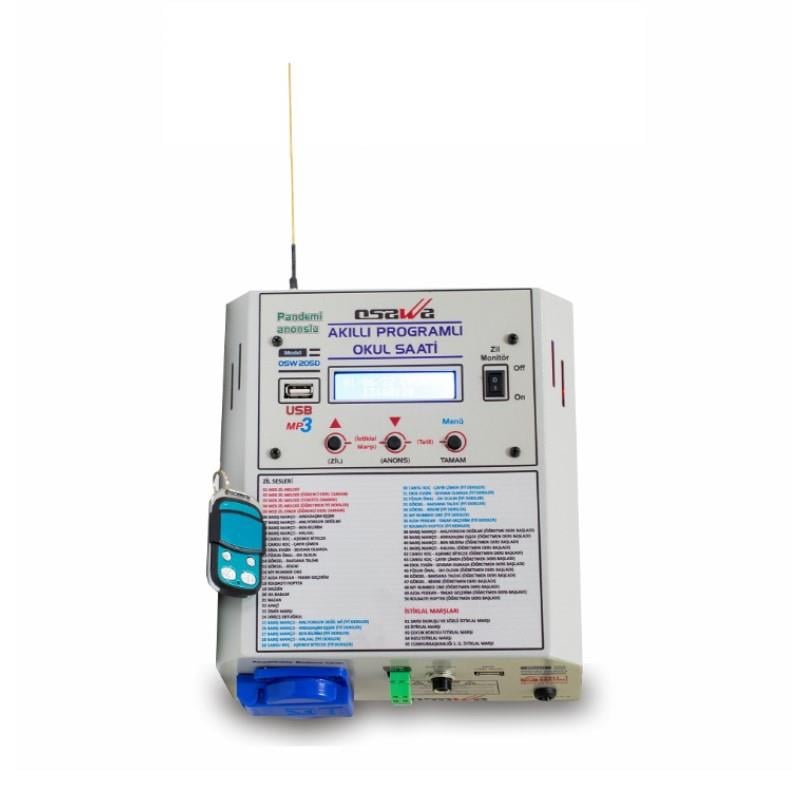 OSAWA OSW-205D AKILLI PROGRAMLI OKUL ZİL SAATİ (KUMANDA YOK)