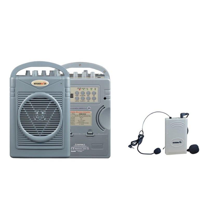 OSAWA OSW-8102Y 50W USB/SD YAKA MİK SEYYAR MEVLÜT ANFİ