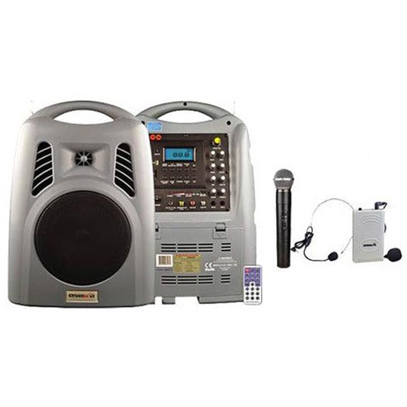 OSAWA OSW-8180 EL+YAKA MİK-USB/SD 125W 20CM HOP 99 EFEK SEYYAR MEVLÜT ANFİ