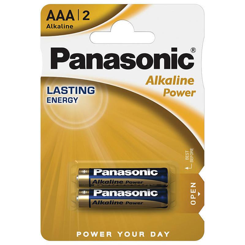 PANASONIC ALKALİN AAA İNCE KALEM PİL (2Lİ PAKET FİYATI)