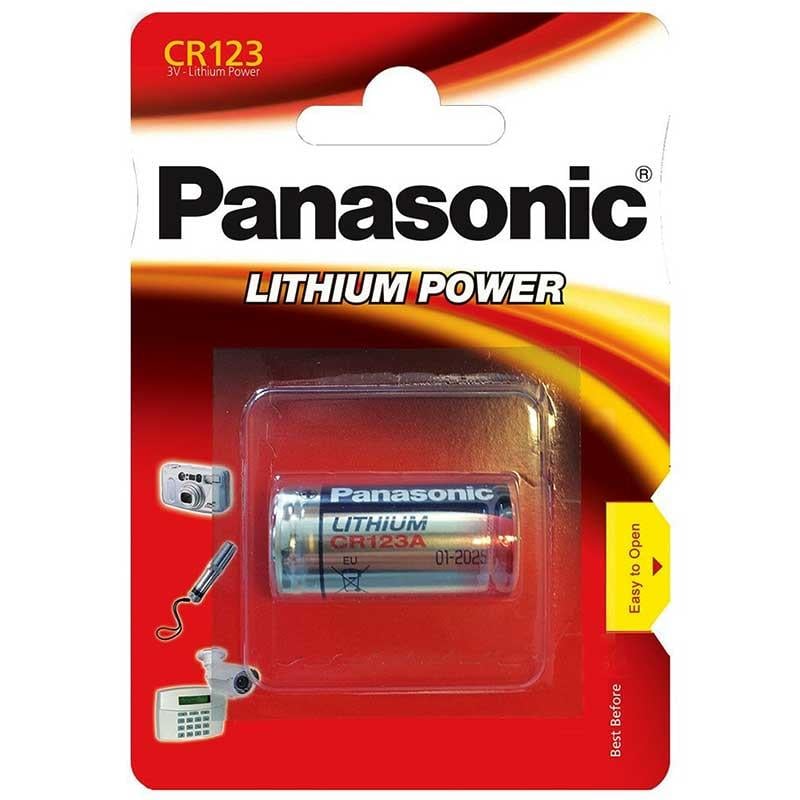 PANASONIC CR123A 3 VOLT 1600 MAH LİTYUM PİL