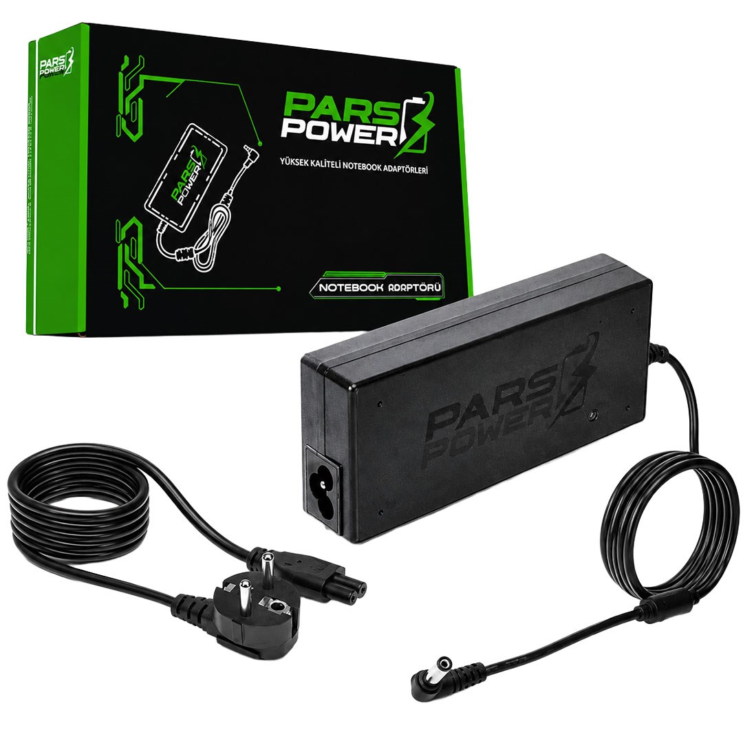 PARSPOWER PRS-011 PLASTİK KASA 19V 3.42A 65W (4.0*1.35MM) STANDART NOTEBOOK ADAPTÖR Fiyatı - Merter Elektronik