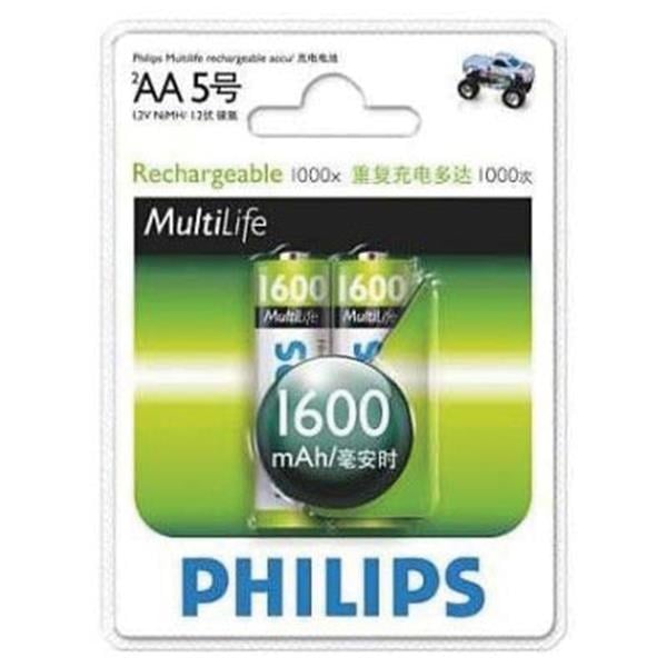 PHILIPS 1600 MAH ŞARJLI KALEM PİL (2Lİ PAKET FİYATI)(R6B2A160/97)