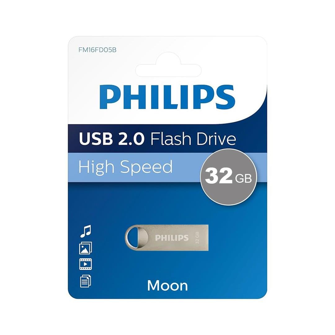 PHILIPS FM32FD160B/00 32GB GRİ USB 2.0 FLASH BELLEK