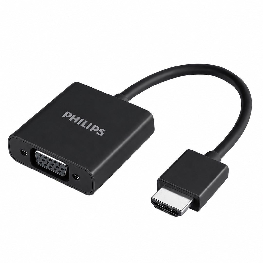 PHILIPS SWR1620B/93 HDMI TO VGA 15 CM ÇEVİRİCİ KABLO