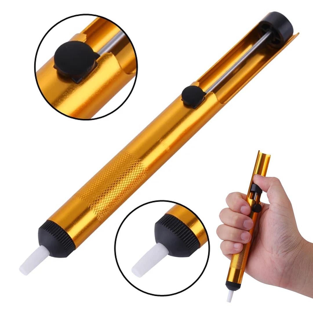 PINSUN PS-807A ALÜMİNYUM METAL YÜKSEK EMİŞLİ LEHİM TEMİZLEME POMPASI (192MM)