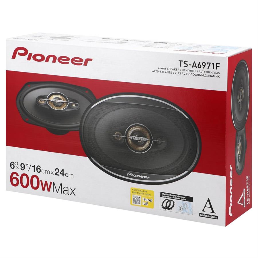 Pıoneer Ts-A6971F 600 Watt 6X9 Oval Oto Hoparlör (2Li Takım
