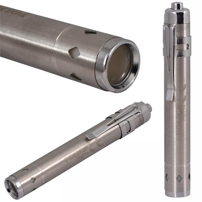 POLICE PC-714 METAL 10 CM LEDLİ EL FENERİ