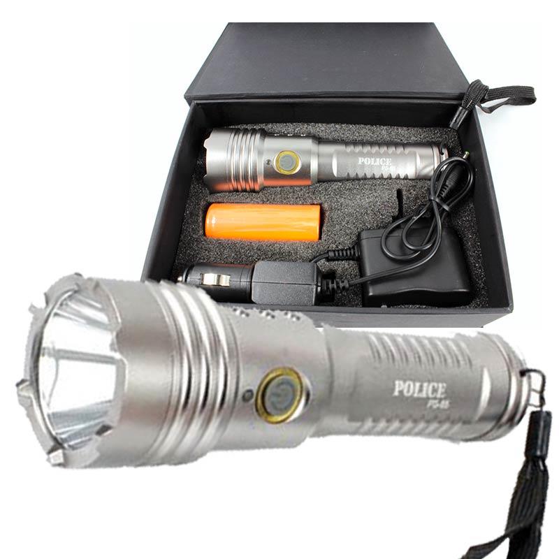 POLICE PS-65 ŞARJLI T6 CREE POWER LED EL FENERİ
