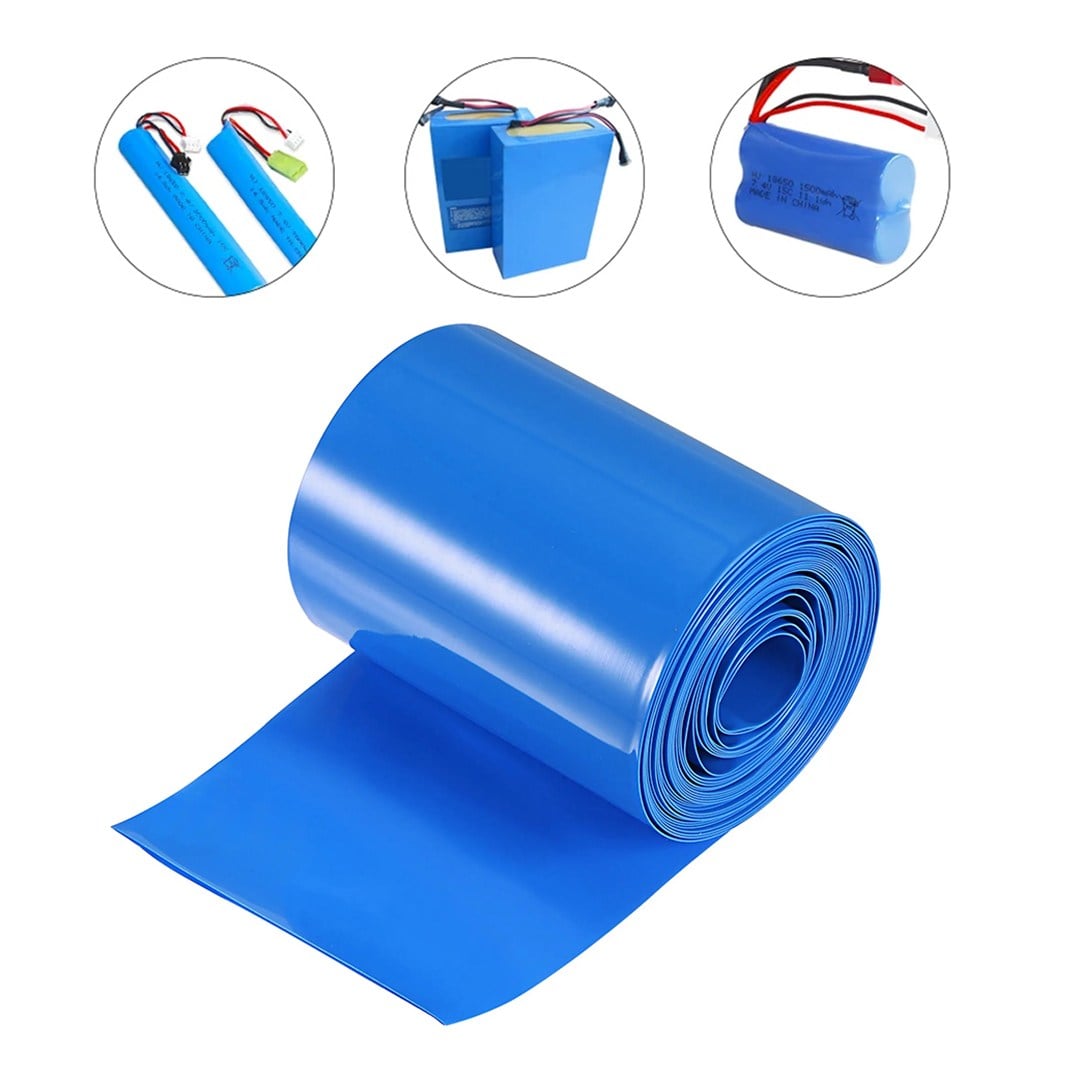 1 Kg Pvc Isı Borusu Mavi Shrink 82 Mm 18650 Pil Yalıtım Isı Büzülme Kablo Kılıfı Fiyatı - Merter Elektronik