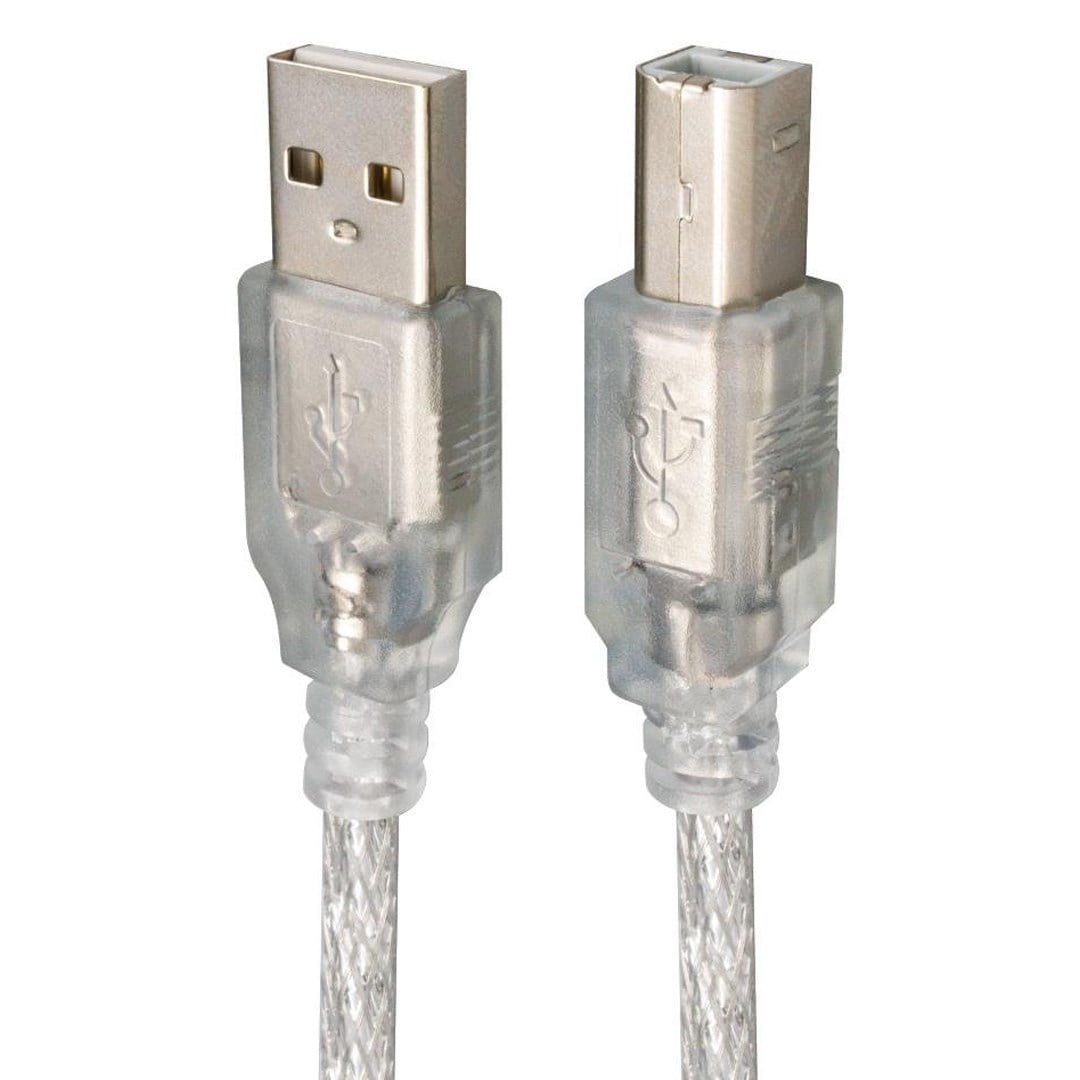 POWERMASTER 1.5 METRE 2.0V ŞEFFAF USB YAZICI KABLOSU