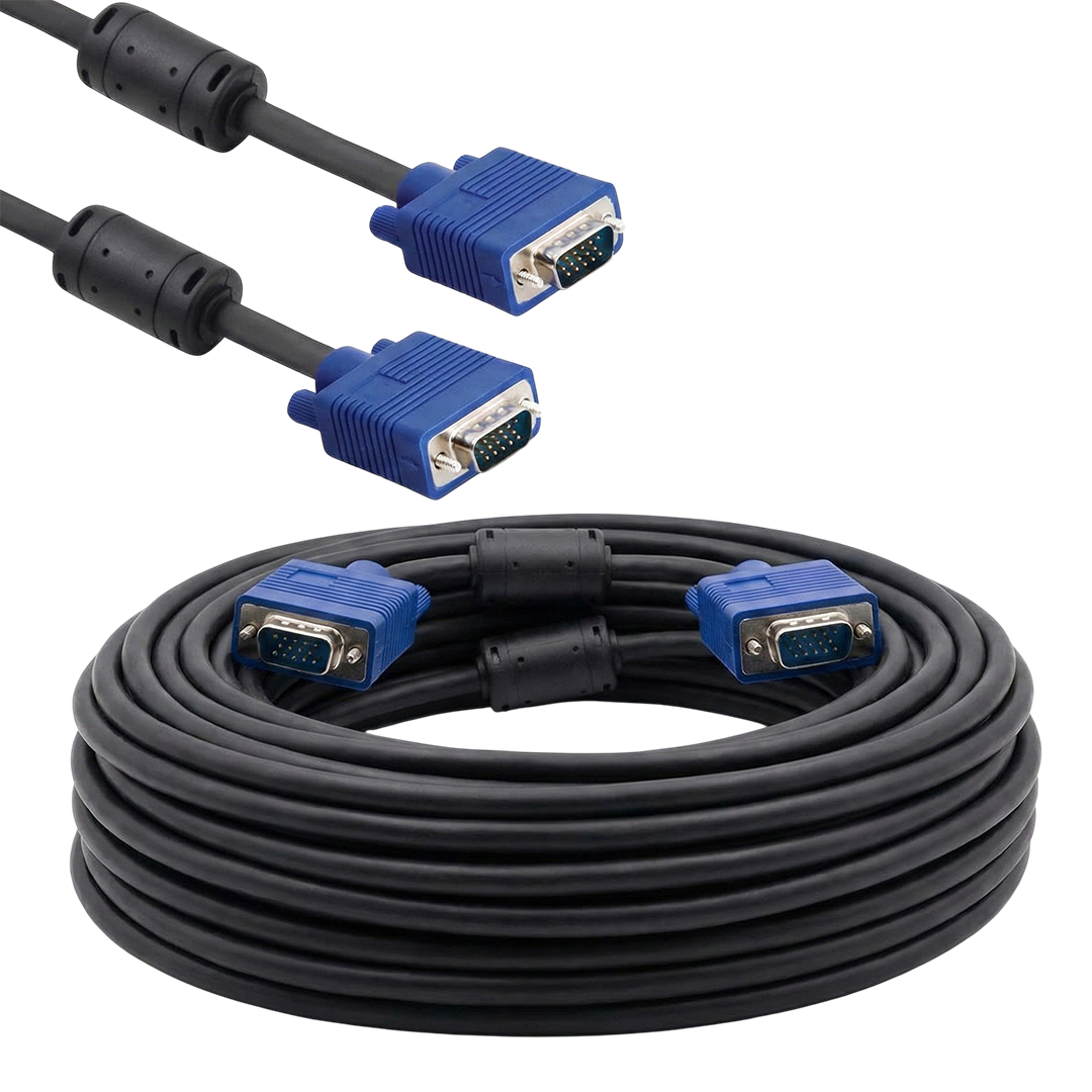 Powermaster 15 Pin Erkek/Erkek 20 Metre VGA Kablo Fiyatı - Merter Elektronik