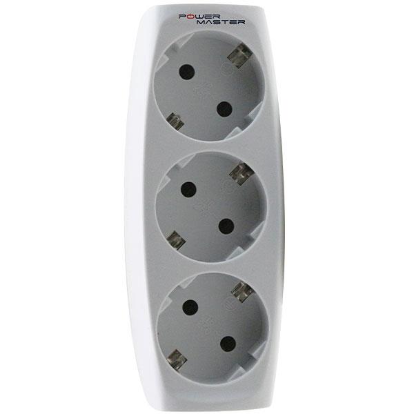 POWERMASTER 16 AMPER - 3500 WATT TOPRAKLI ÜÇLÜ SIVA ÜSTÜ GOLYAT PRİZ