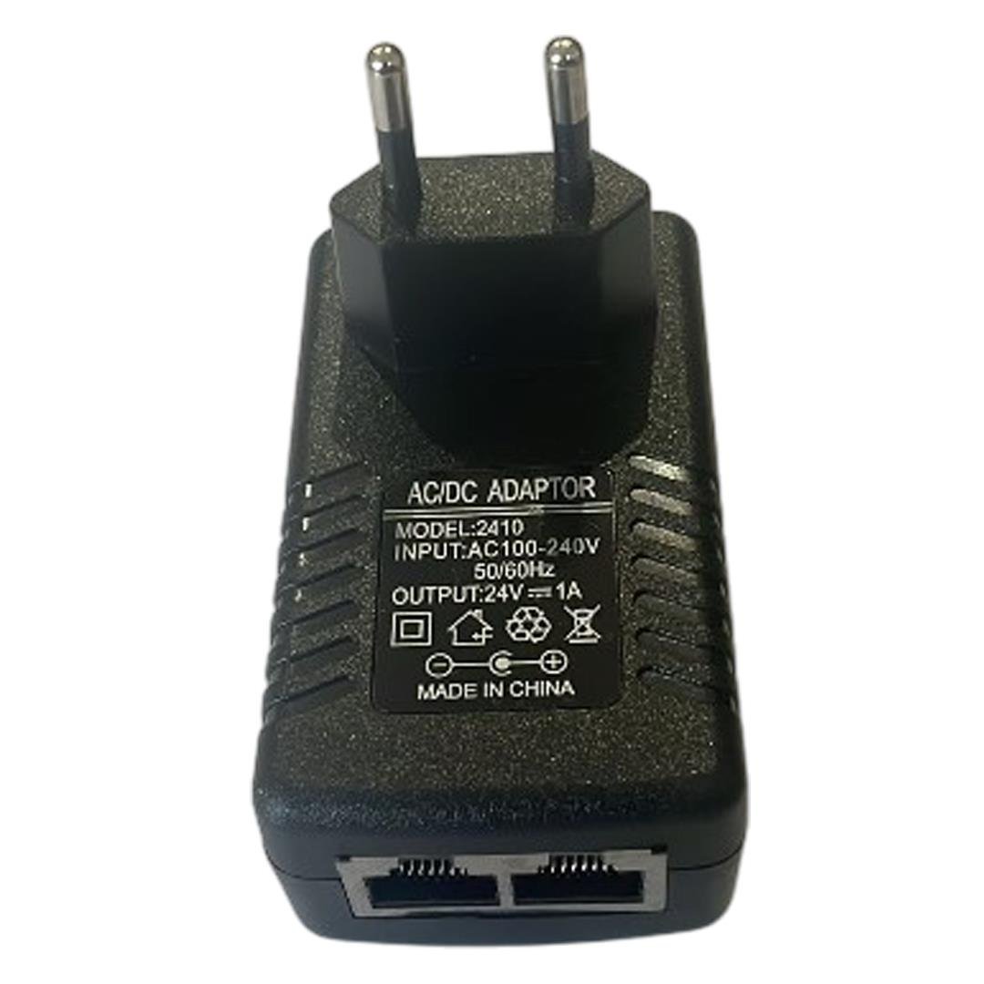POWERMASTER 24 VOLT 1 AMPER 1 LAN + 1 POE PRİZ TİP ADAPTÖR