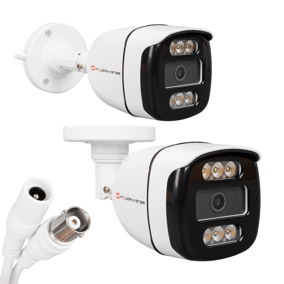 POWERMASTER 2MP 3.6 MM 6 STARLİGHT AHD BULLET KÜÇÜK PLASTİK KASA KAMERA XM 330+2003