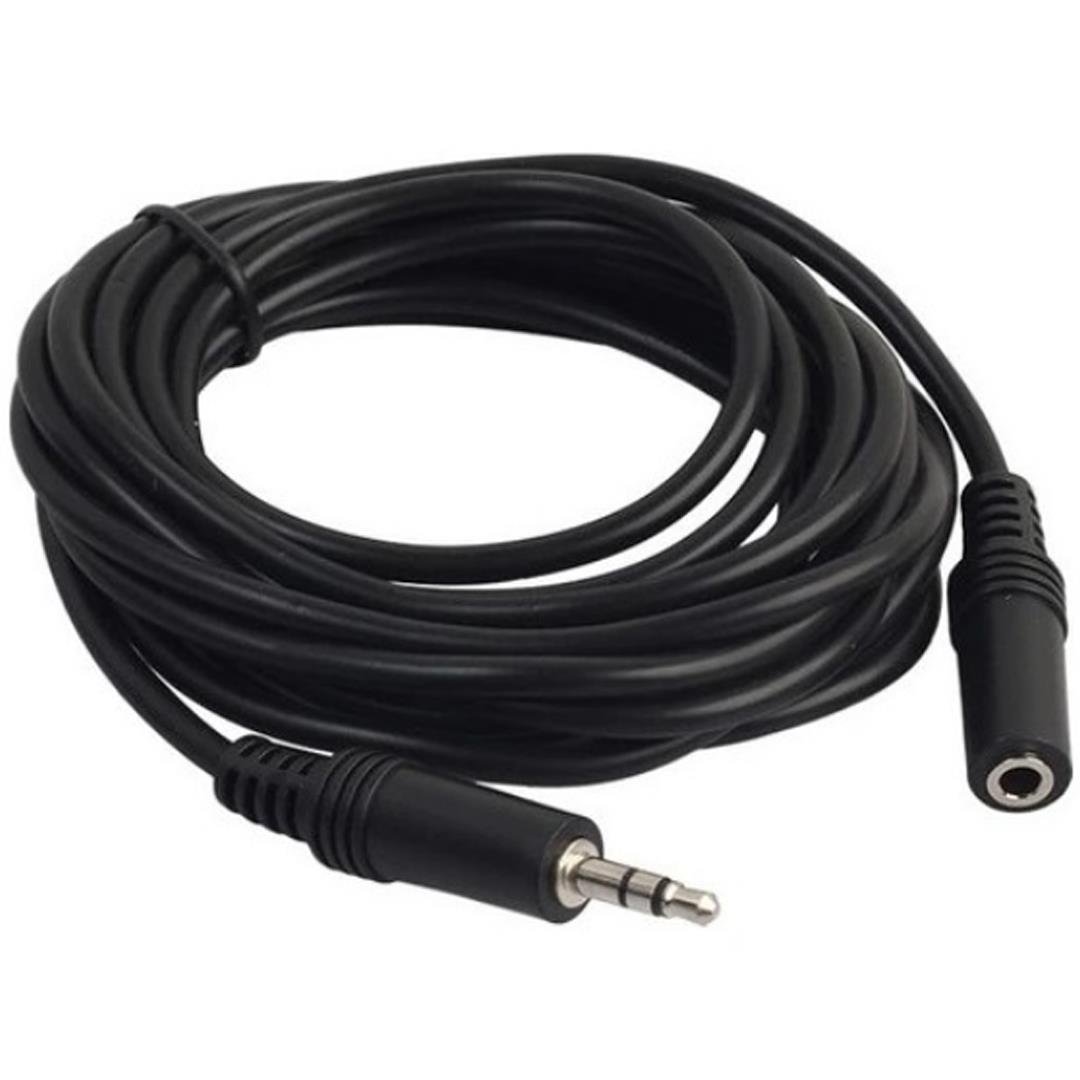 3.5 Mm Stereo Erkek/Dişi 5 Metre Uzatma Kablo Fiyatı - Merter Elektronik