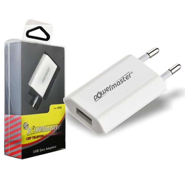 POWERMASTER 5 VOLT 1.2 AMPER USB ŞARJ ALETİ
