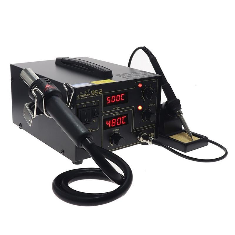 POWERMASTER 952D 60 WATT ISI AYARLI ÜFLEMELİ DİJİTAL HAVYA