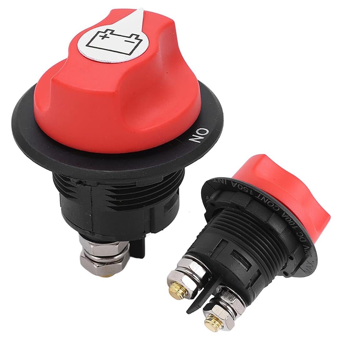 Powermaster Akü Şalteri 100A 2P 12-24V On-Off (IC-275C) Fiyatı - Merter Elektronik