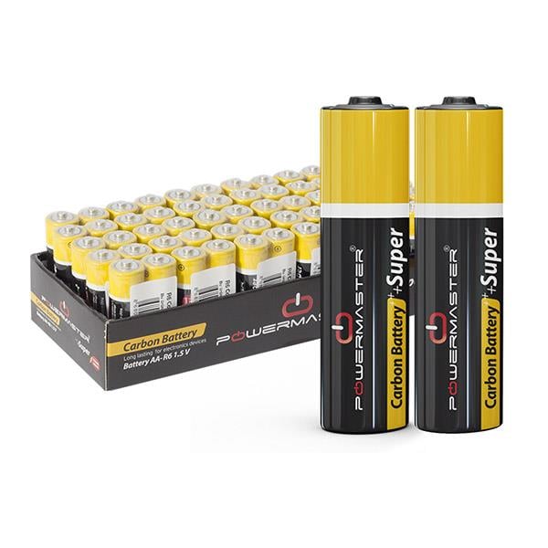 POWERMASTER ALÜMİNYUM AA KALEM PİL (60 ADET)