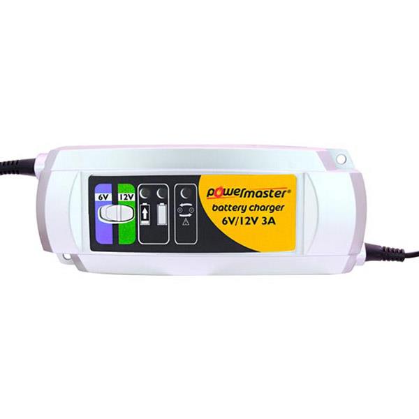 POWERMASTER C9303 12 VOLT - 3 AMPER AKÜ ŞARJ CİHAZI