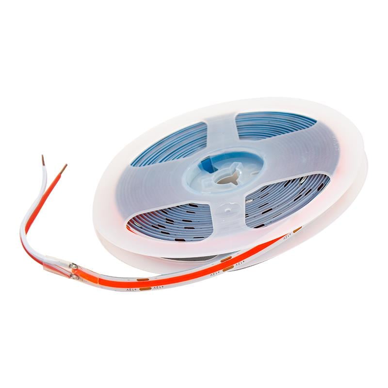 POWERMASTER COB LED ŞERİT KIRMIZI 3000K FOSFORLU 12 VOLT 200 LED 5 METRE