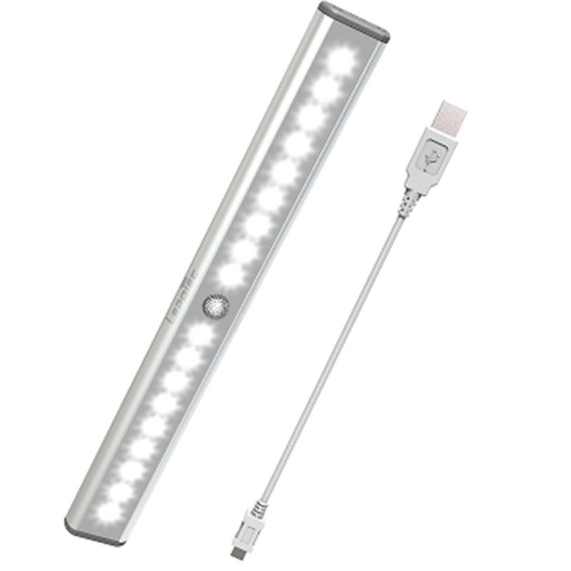 POWERMASTER DL-002C 18 LED 140 LM 1.5 AMPER ŞARJLI HAREKET SENSÖRLÜ IŞILDAK