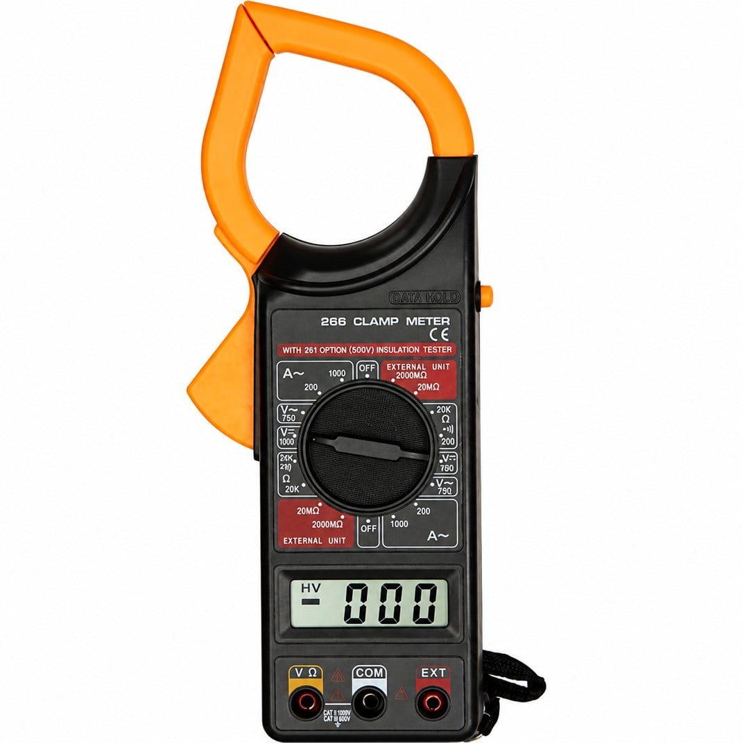 PowerMaster DT-266 Dijital Buzzerlı Pensampermetre Multimetre Ölçü Aleti Fiyatı - Merter Elektronik
