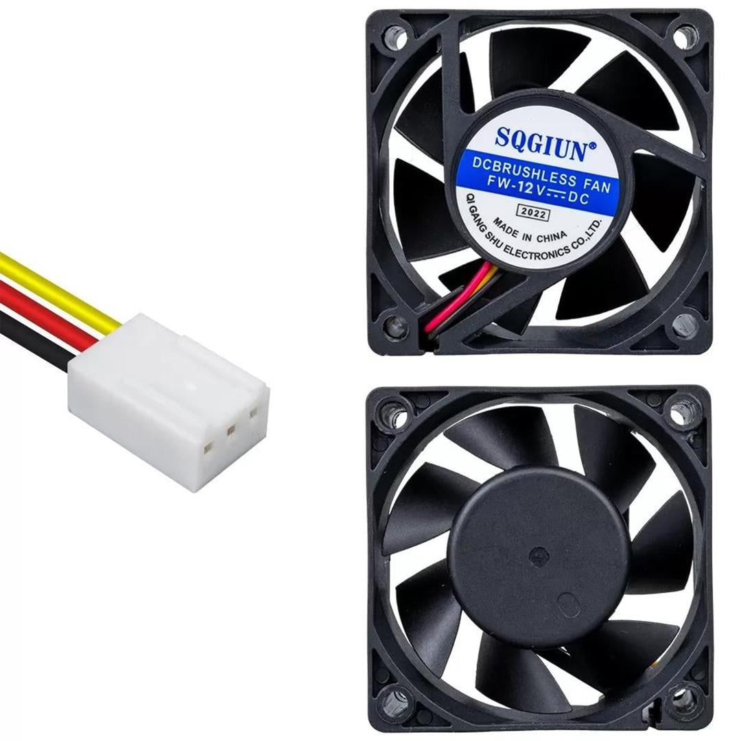 PowerMaster IC-216 Fırçasız DC Fan 60X60X25mm 12 Volt 3 Pin (Seri 2) Fiyatı - Merter Elektronik