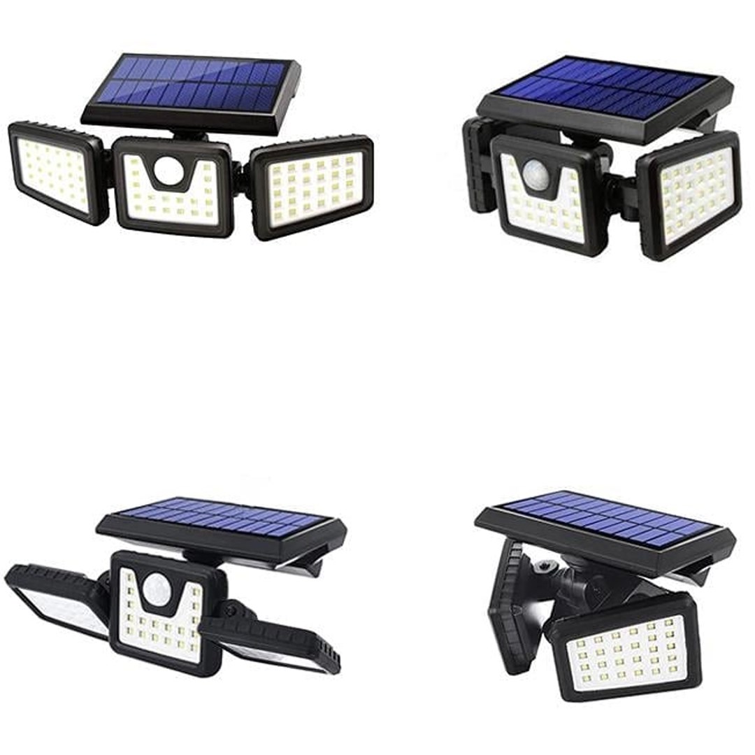 Powermaster MX-W771A Sensörlü 3 Modlu 74 Ledli Solar Aydınlatmalı