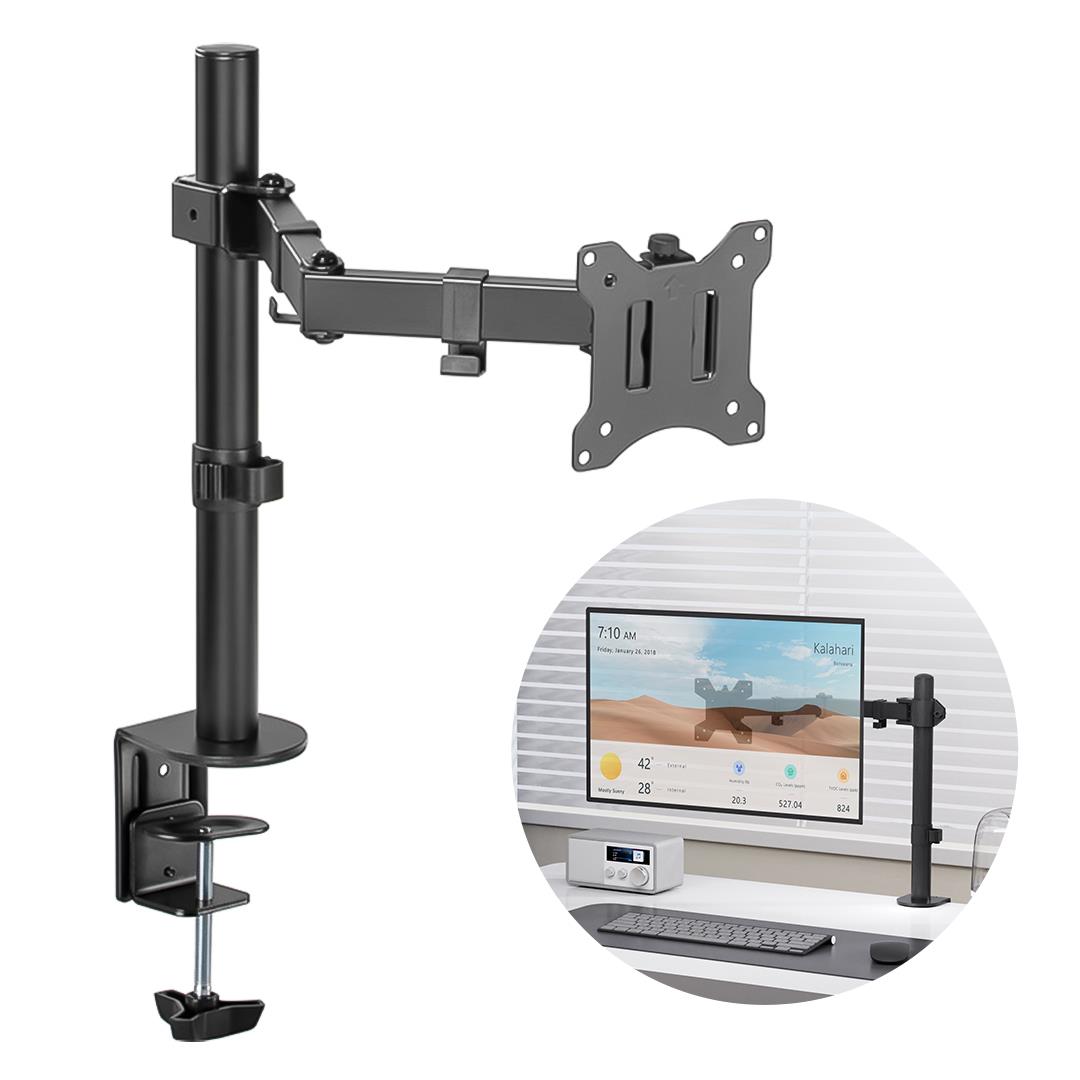 POWERMASTER PM-051 13-27  AMORTİSÖRLÜ STAND TEK KOL LCD-LED MONİTÖR TUTUCU STAND ASKI APARATI Fiyatı - Merter Elektronik