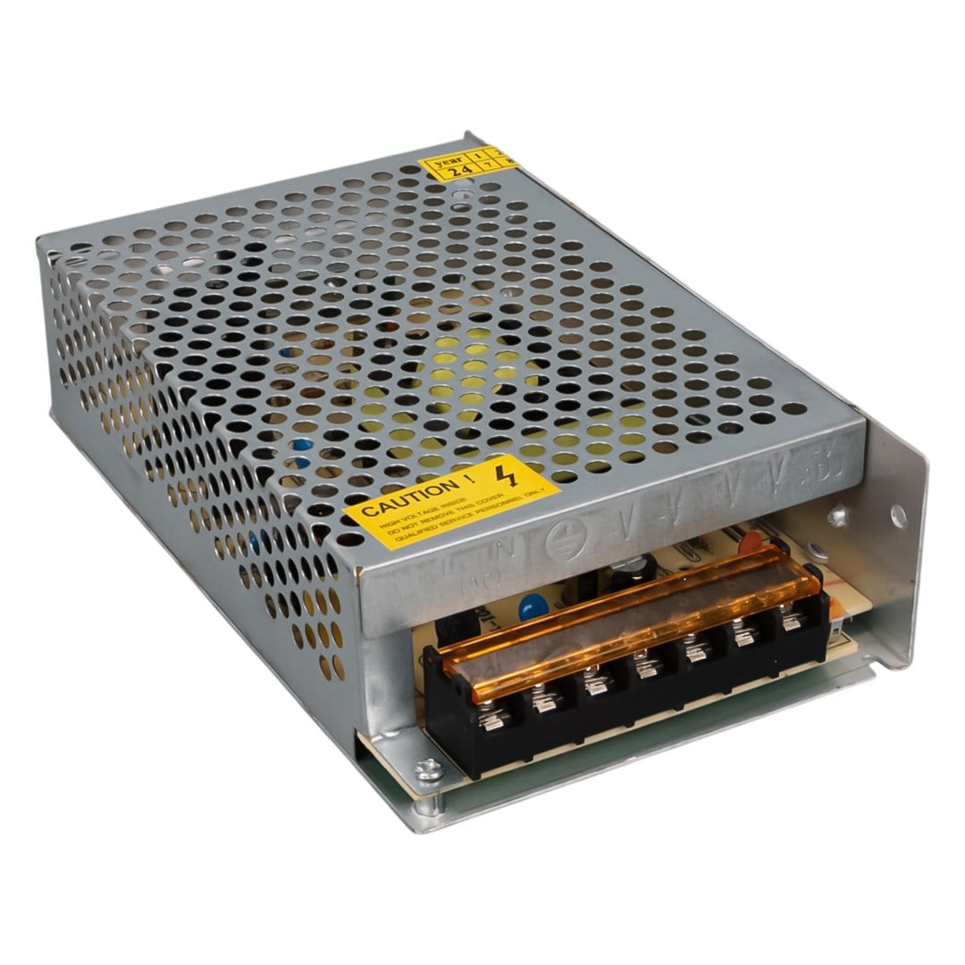 Powermaster PM-14056 12 Volt - 10 Amper - 120 Watt Metal Kasa Adaptör Fiyatı - Merter Elektronik