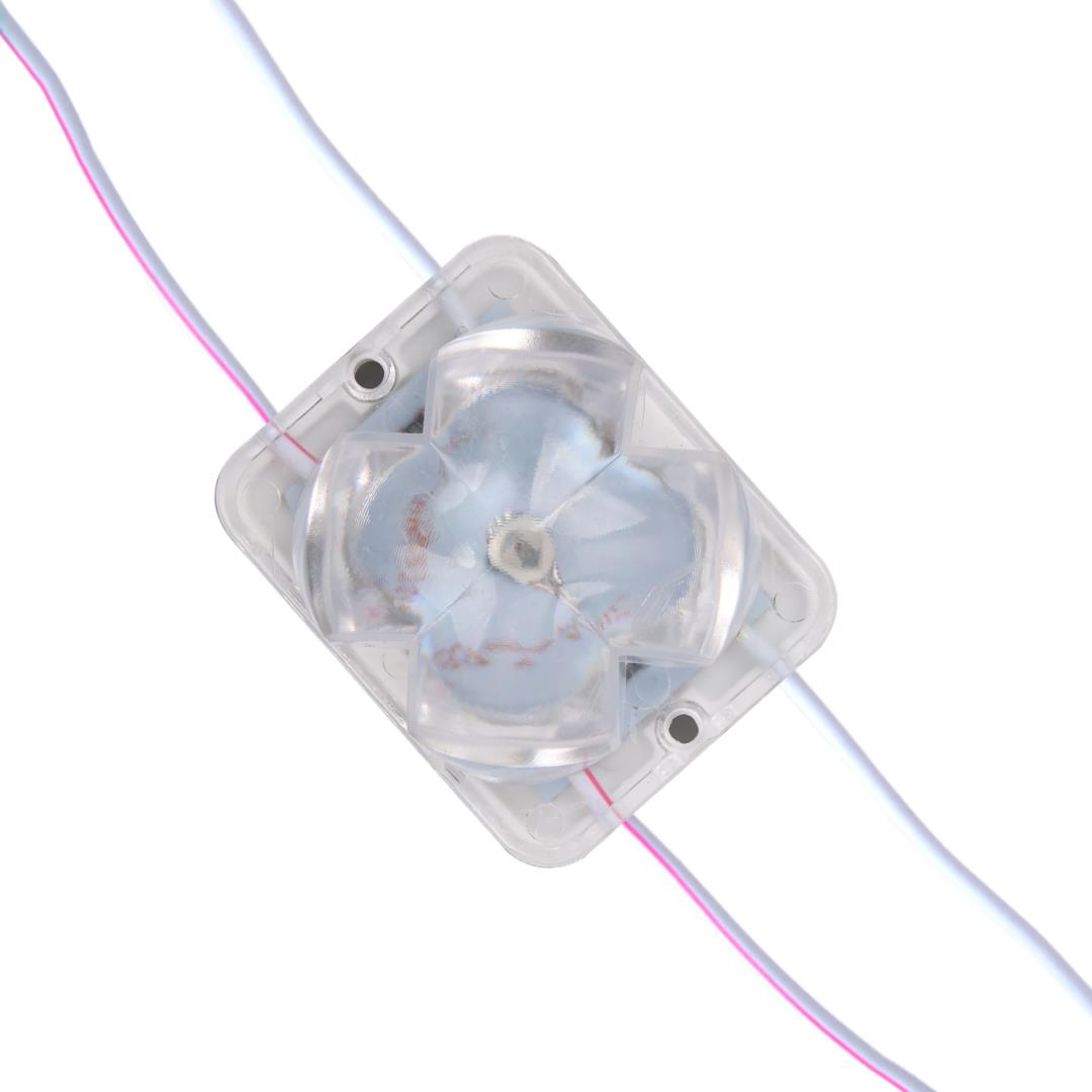 Powermaster PM-14718 12 Volt 2 Watt RGB Yanıp Sönen Çakar 4333-3030 Modül Led 43x33x28mm Fiyatı - Merter Elektronik