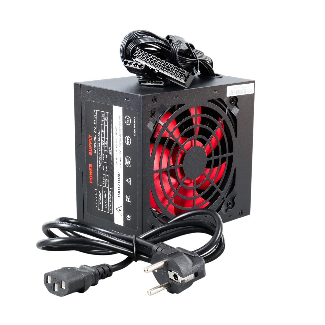 Powermaster PM-15901 250 Watt 12 Cm Fanlı PC Power Supply Fiyatı - Merter Elektronik
