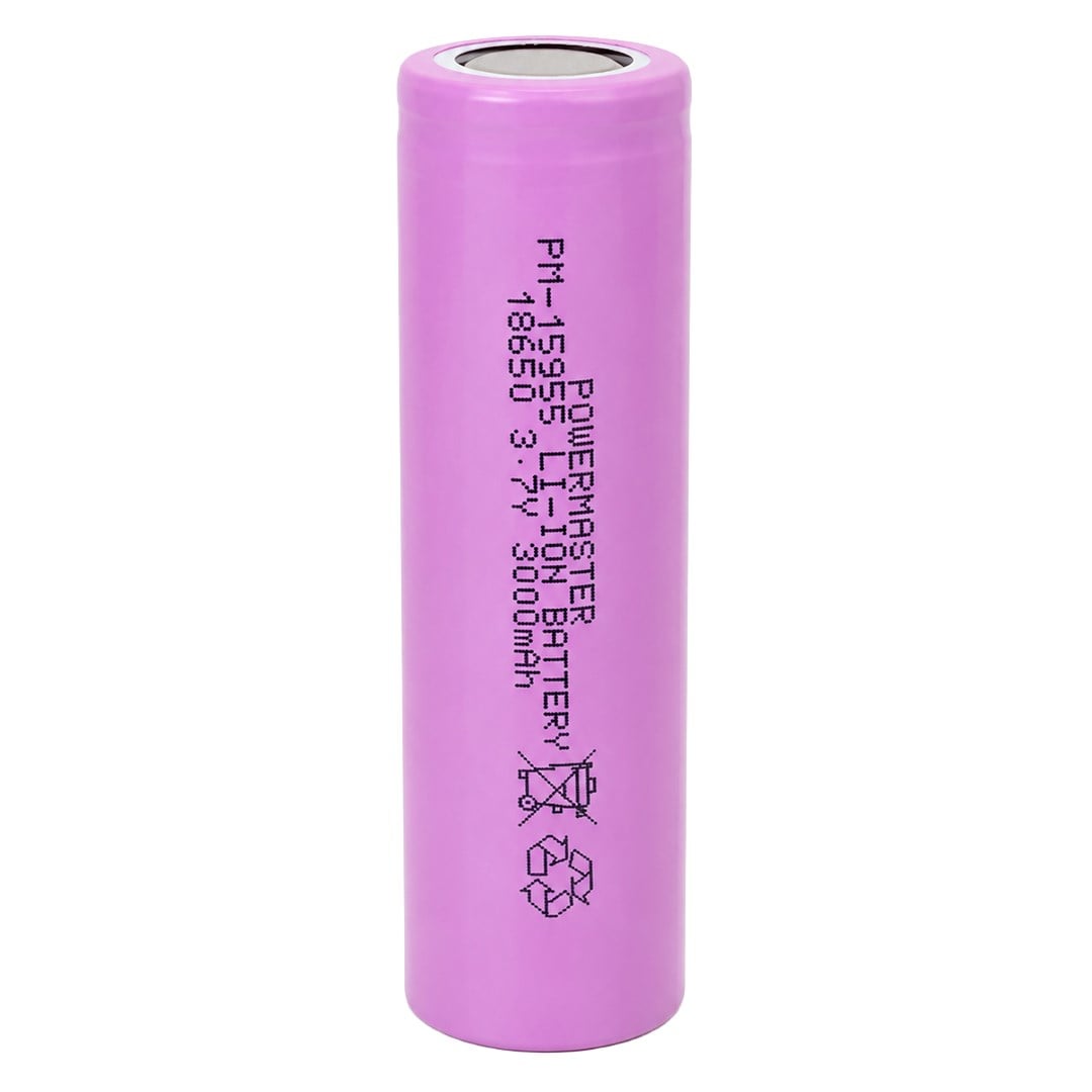 Powermaster INR-18650 Samsung 3.7 Volt 3000 mAh Li-iOn 2'li Paket Pil PM-15955 Fiyatı - Merter Elektronik