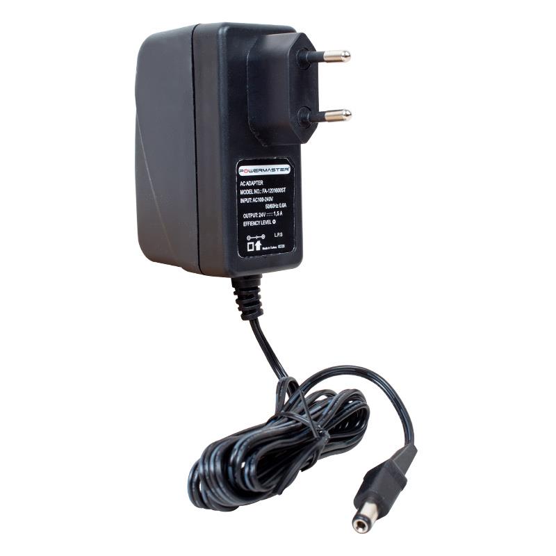 POWERMASTER PM-2265 24 VOLT - 1.5 AMPER 5.5*2.5 MM UÇLU PRİZ TİPİ ADAPTÖR