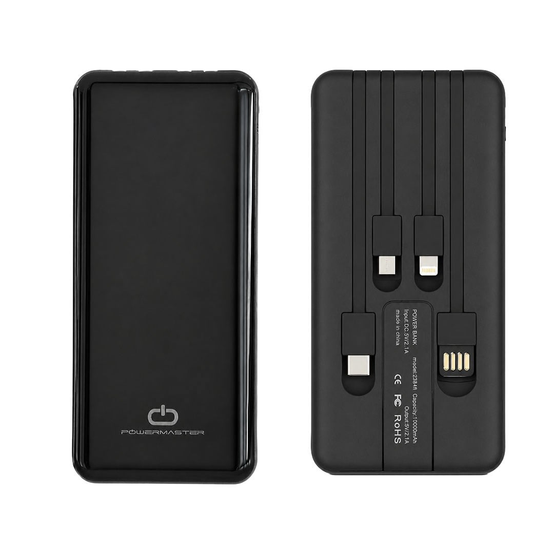 Powermaster PM-23846 10000 mAh Powerbank Fiyatı - Merter Elektronik