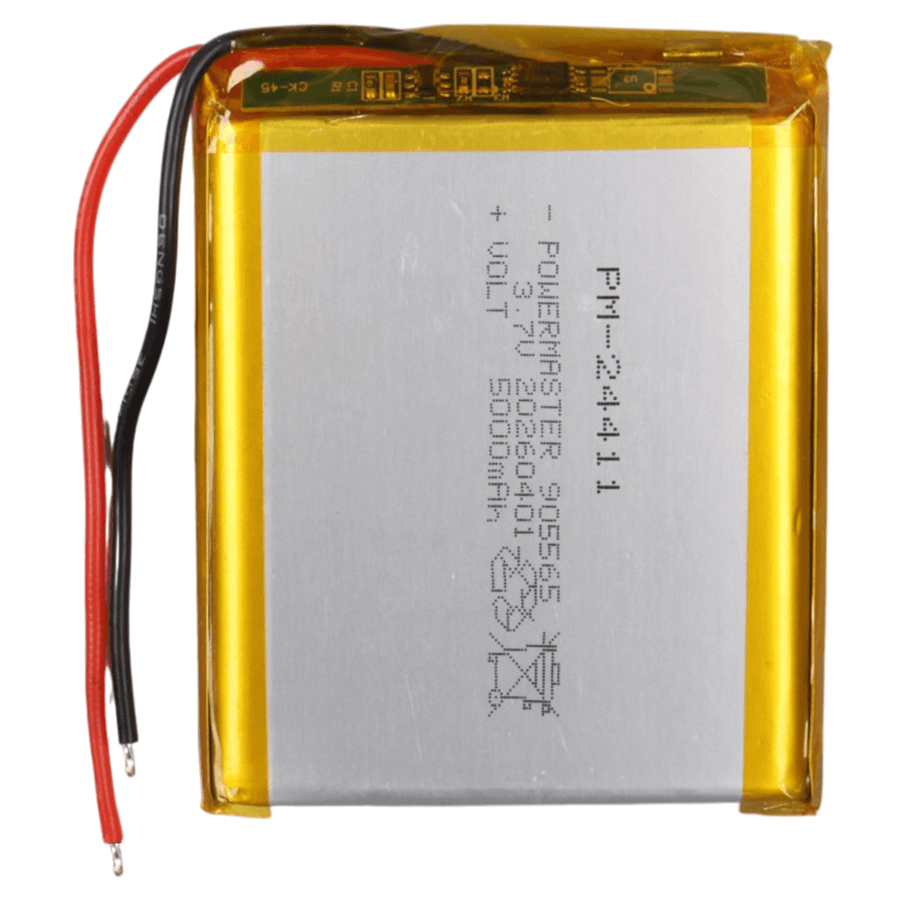 Powermaster 905565 3.7V 5000mAh Lityum Polimer Pil Fiyatı - Merter Elektronik