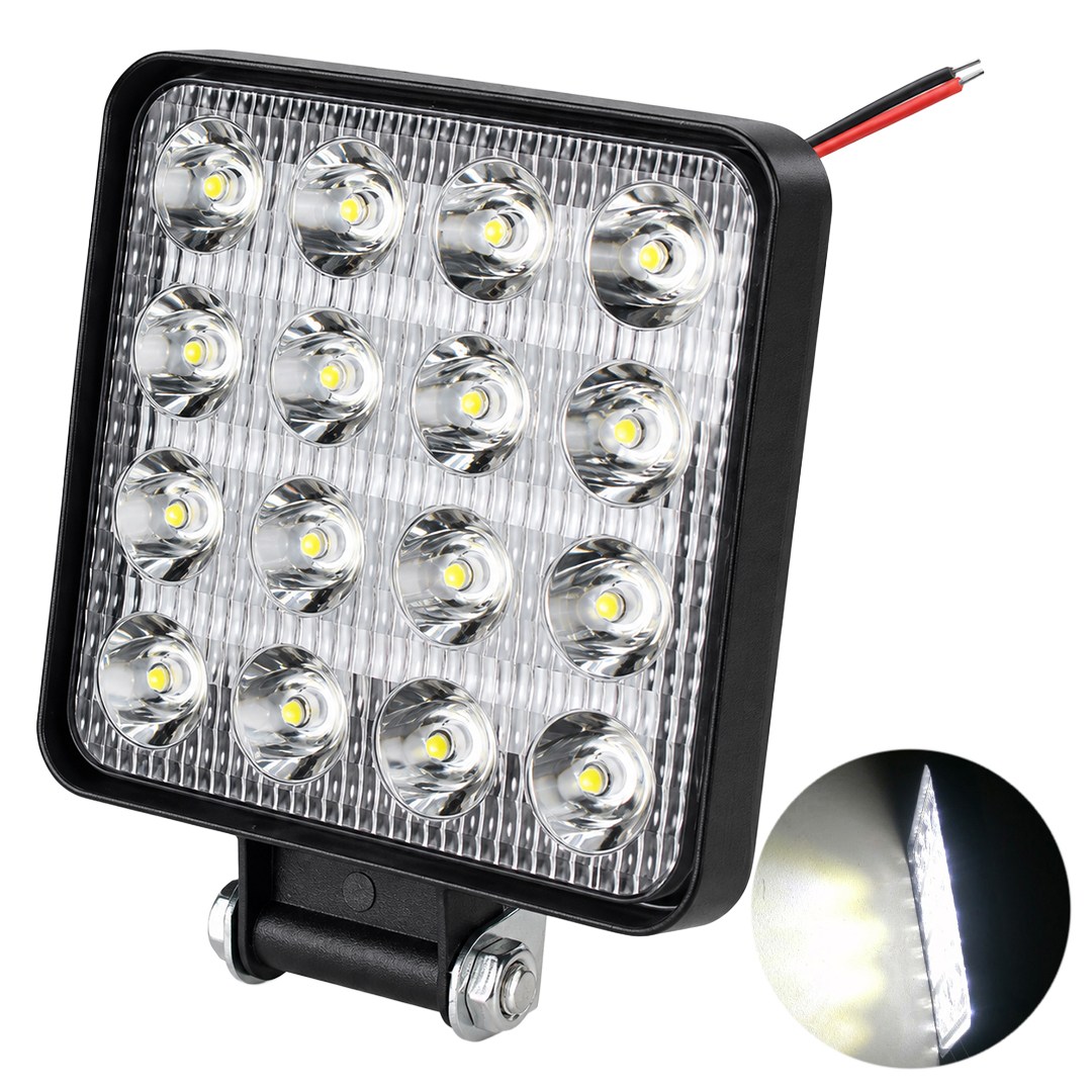 PowerMaster PM-25309 SUV - Off Road - Motosiklet Farı Sis Lambası Mavi LED 12 Volt 48 Watt Fiyatı - Merter Elektronik