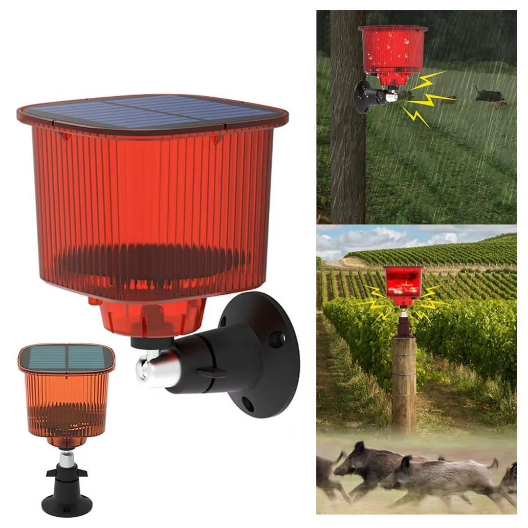 PowerMaster PM-26955 DC 5V Solar Sesli Hayvan Kovucu Alarm Cihazı Fiyatı - Merter Elektronik