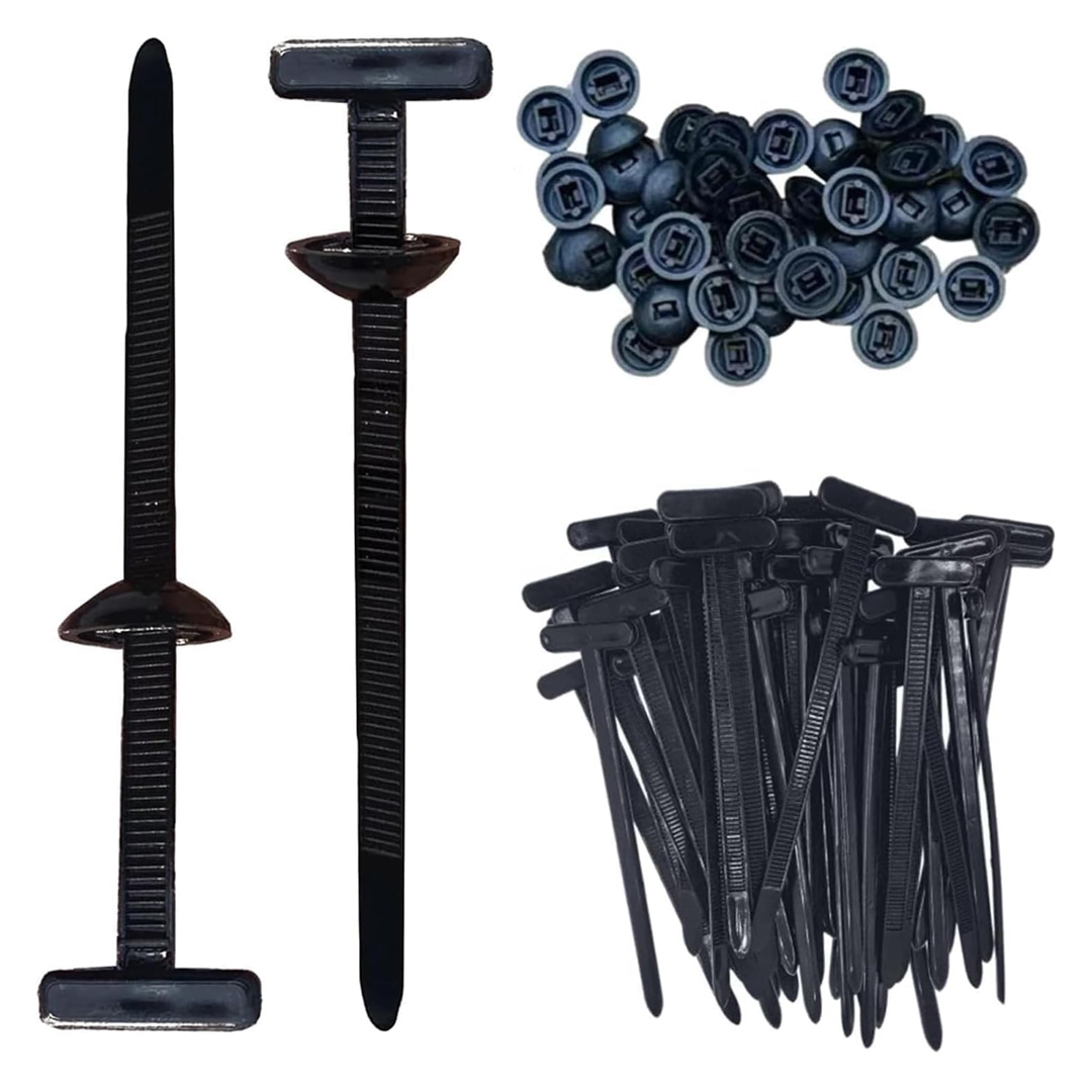 POWERMASTER PM-29257 OTO TAMPON KLİPSİ - KABLO BAĞI (50'Lİ PAKET) Fiyatı - Merter Elektronik