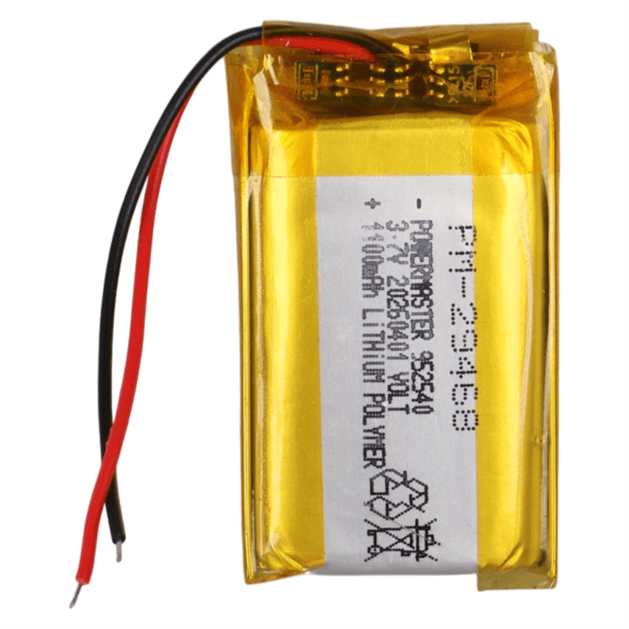 PowerMaster 952540 3.7V 1100mAh Lityum Polimer (Li-po) Batarya Ciklet Pil Fiyatı - Merter Elektronik