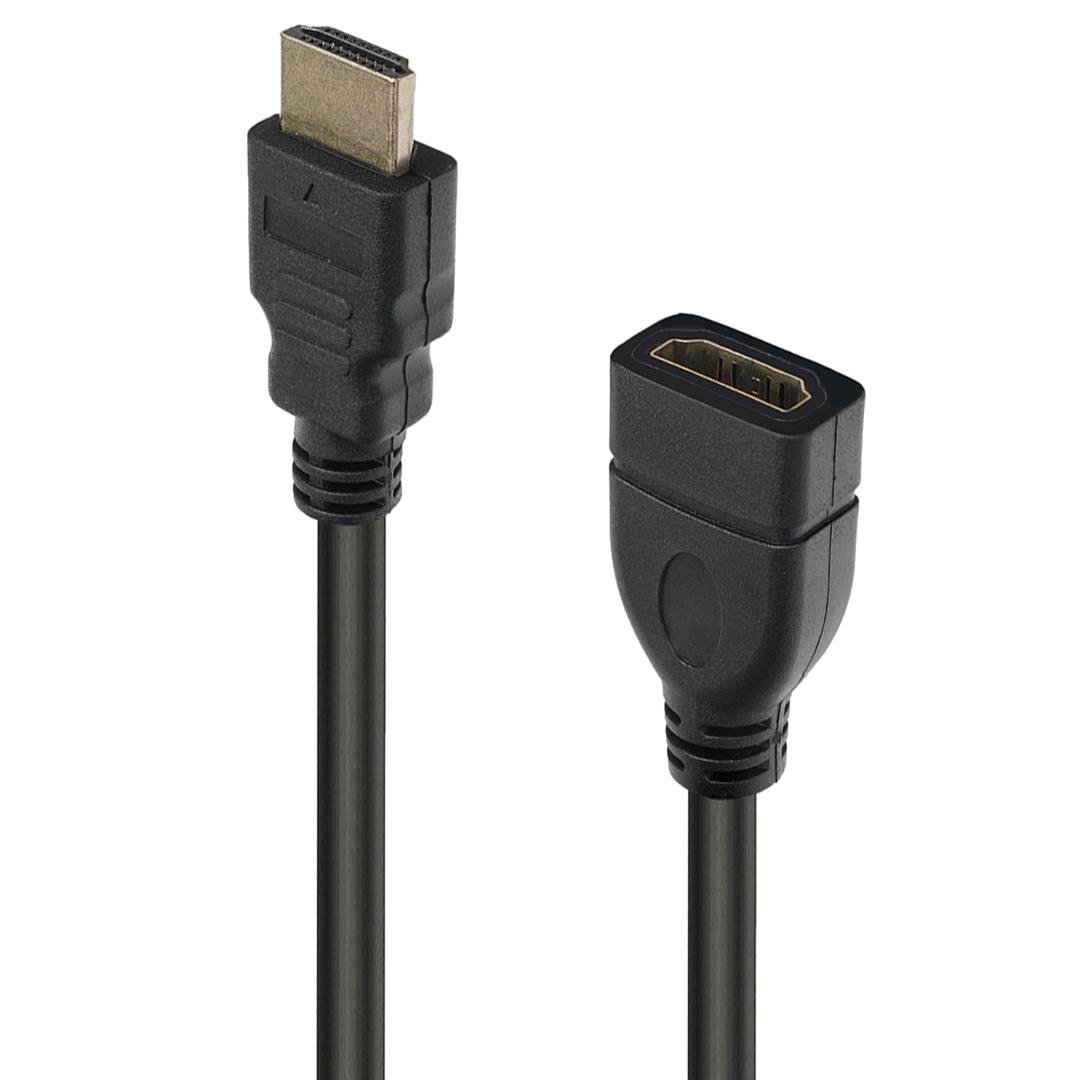 HDMI ERKEK DİŞİ ERKEK DİŞİ 1 METRE UZATMA KABLO Fiyatı - Merter Elektronik