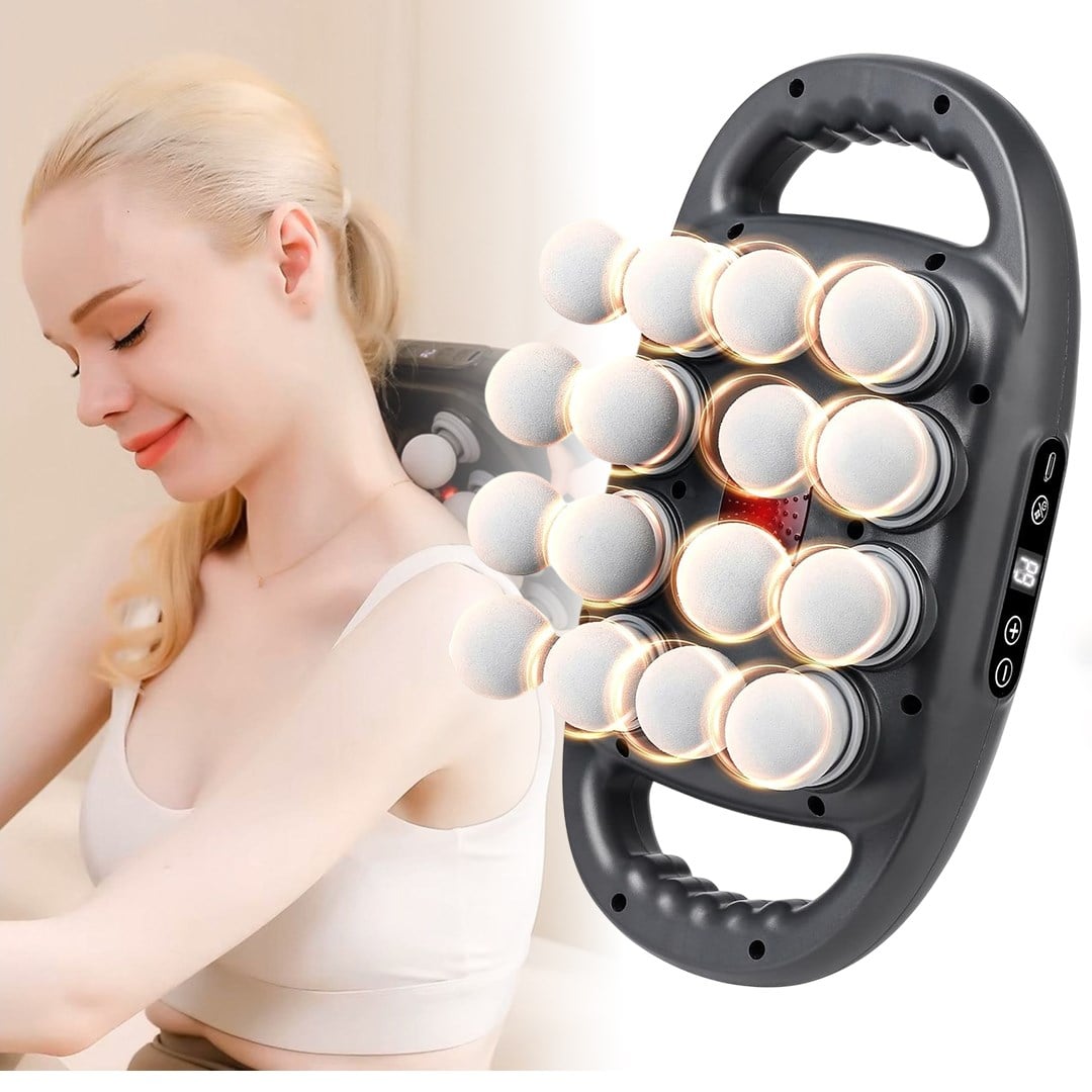 POWERMASTER PM-29677 16 BAŞLIKLI MASAJ ALETİ Fiyatı - Merter Elektronik