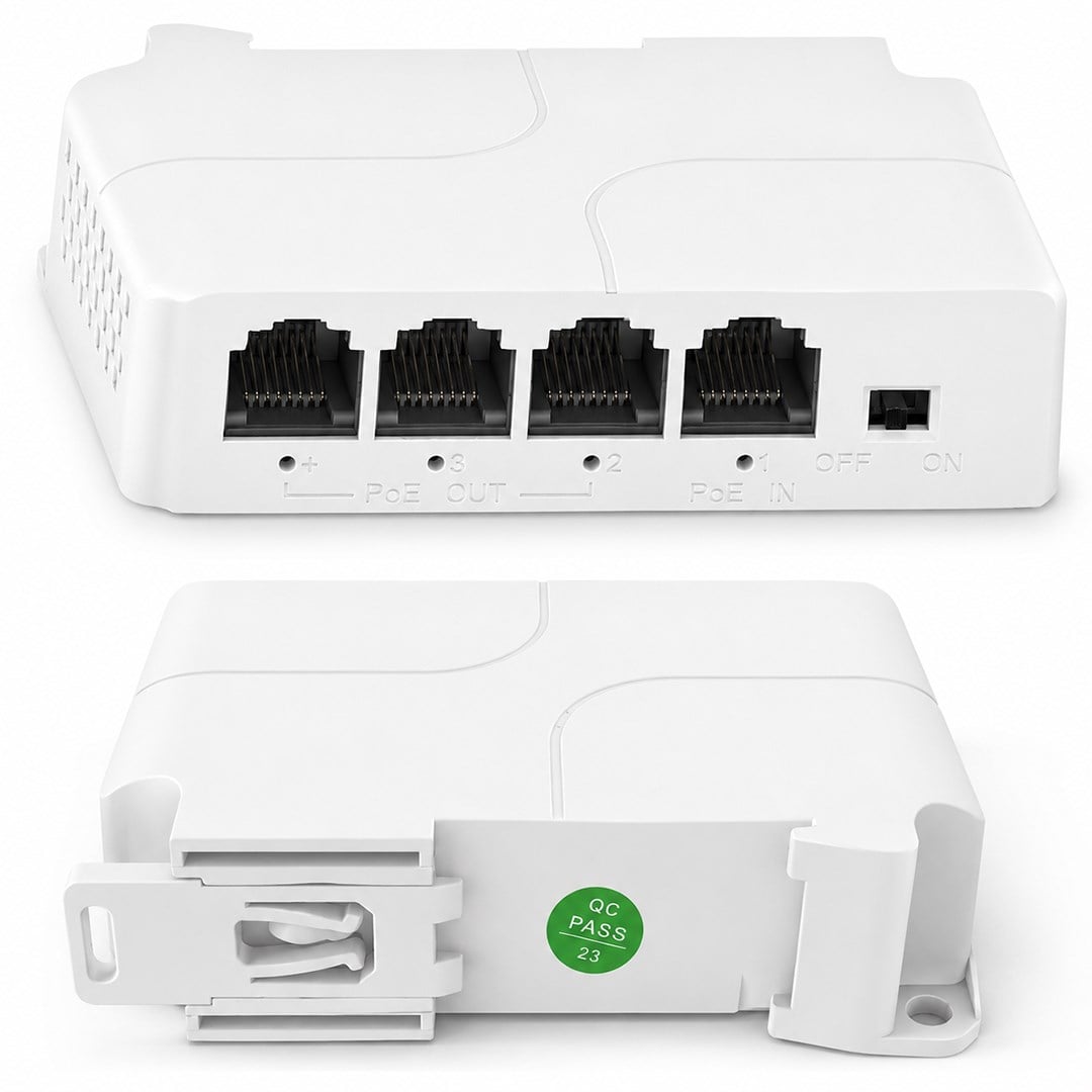 POWERMASTER PM-29704 IP KAMERA İÇİN 100 METRE MESAFE ARTIRICI- POE EXTENDER Fiyatı - Merter Elektronik