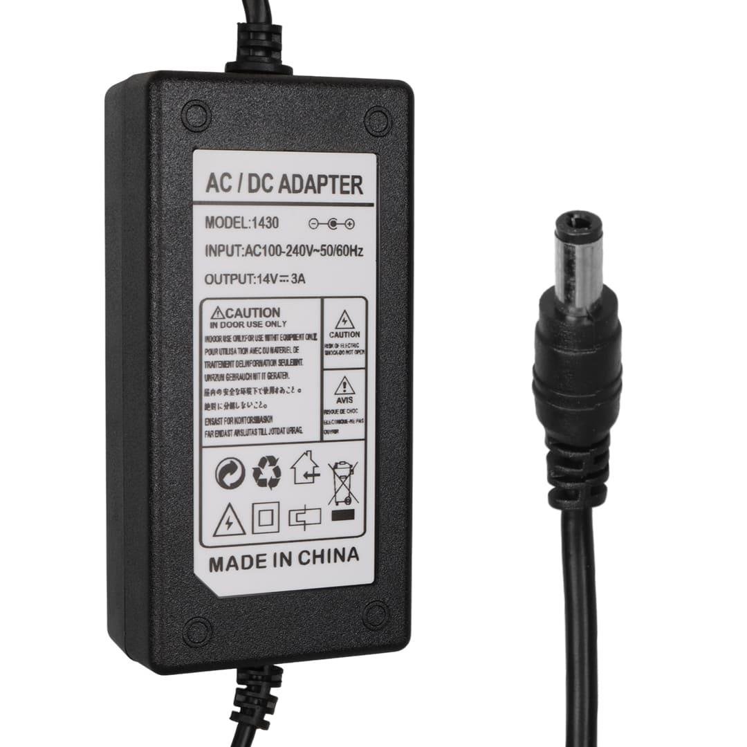 POWERMASTER PM-30987 14 VOLT 3 AMPER 5.5*2.5 UÇLU AC/DC NOTEBOOK ADAPTÖR